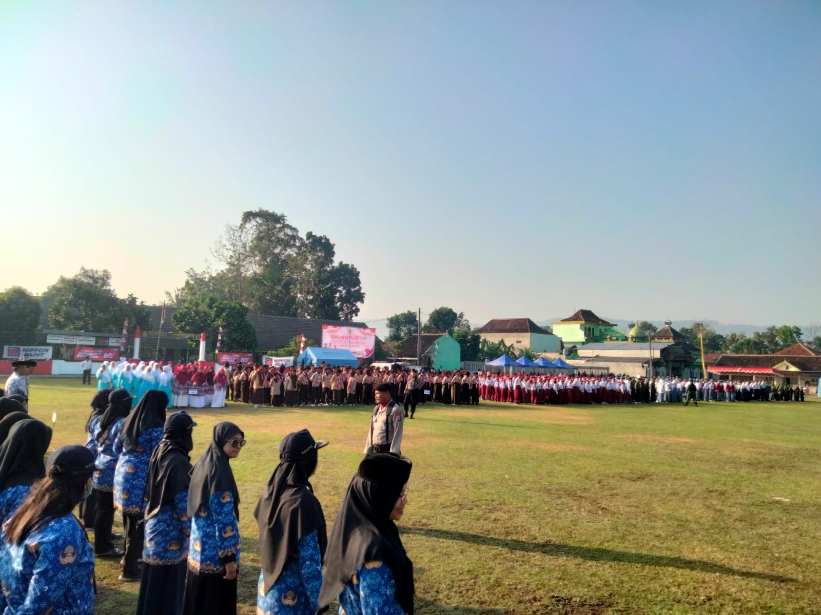 UPACARA HUT RI KE-80 KAPANEWON BERBAH