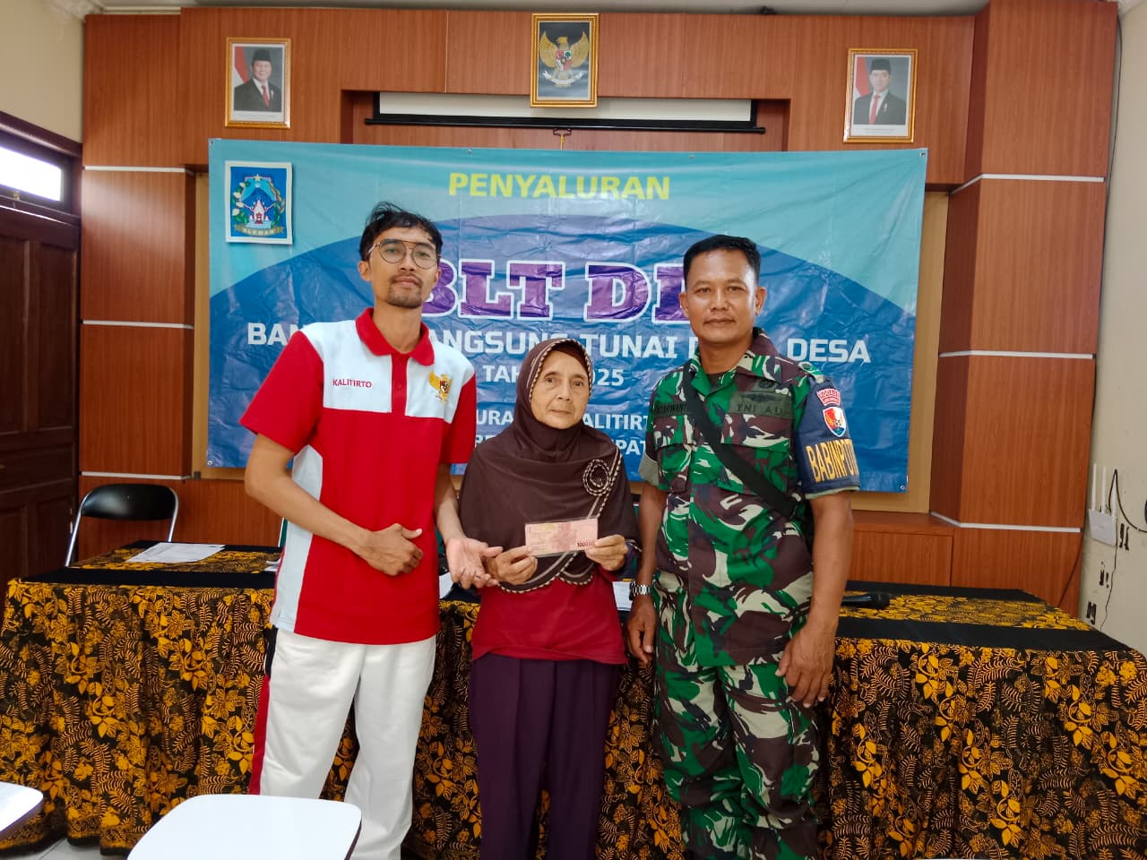 Penyaluran BLT DD Bulan Ke Sembilan