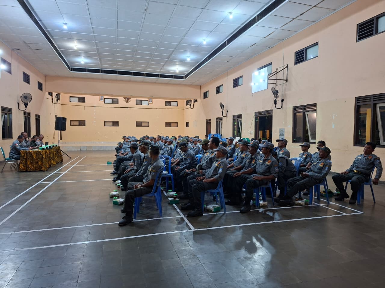 Pembinaan Linmas Kalitirto